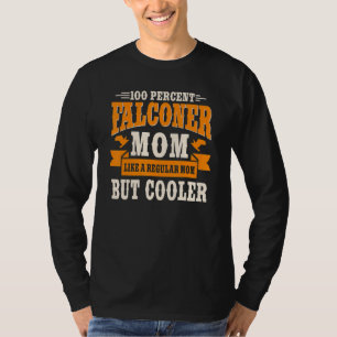 T-shirt Falconer Glacière Maman Falcon Hawker Falconry Mèr