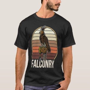 T-shirt Falconry falconer ornithologie oiseaux chasse oise