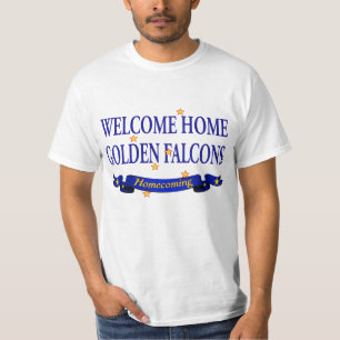 T-shirt Falcons d'or à la maison bienvenus