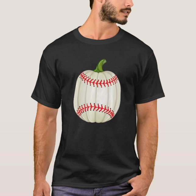 T-shirt Fall Ball Octobre Baseball est ma saison préférée  (Devant)