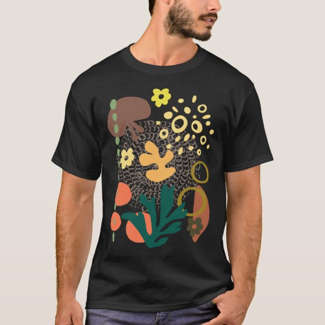 T-shirt FALL INSPIRED Abstract  COZY AUTUMN (Devant)