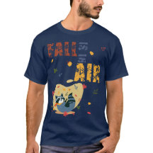 Fall Is in The Air Raccoon Autumn