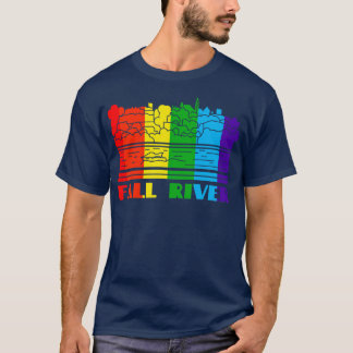 T-shirt Fall River Pride Fall River LGBT Don LGBTQ Suppr