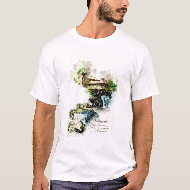 T-shirt Fallingwater_High Watercolor (Devant)