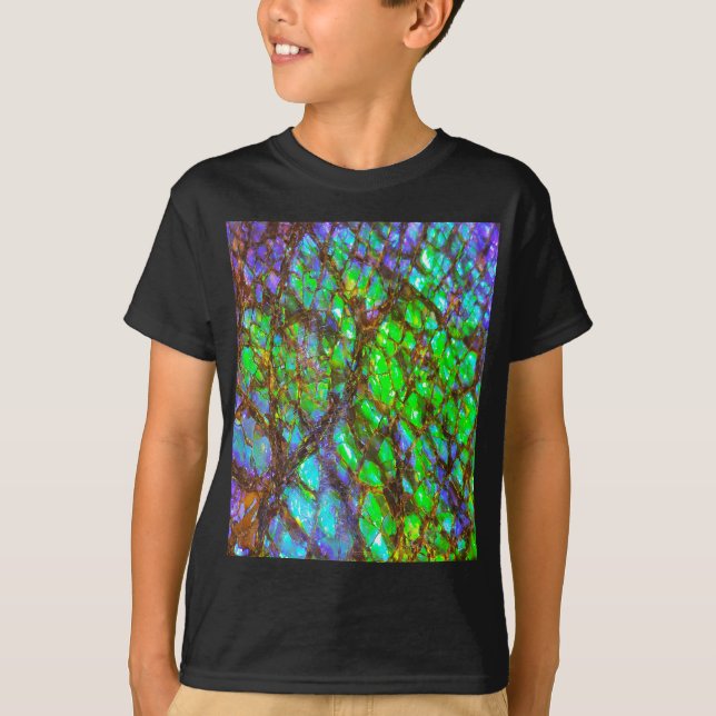 T-shirt Falln Peacock Ammolite (Devant)