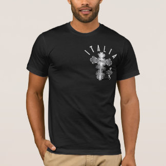 T-SHIRT FAMIGLIA ITALIEN RISPETTO LEALTA - EN ITALIEN