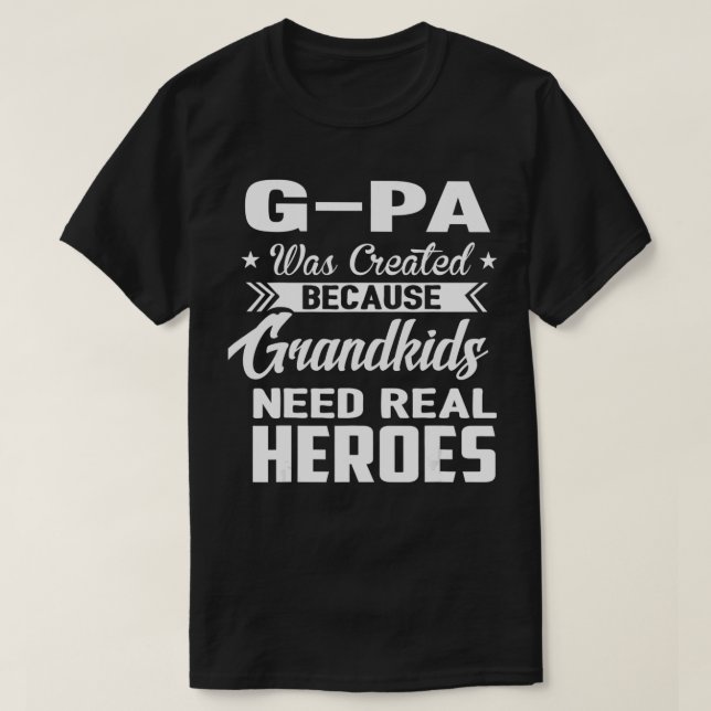 T-shirt FAMILLE 365 GPa Amusant grand-père grand-père cade (Design devant)