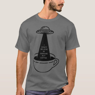 T-shirt Famille Aliens Need Coffee