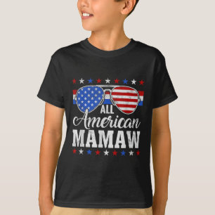 T-shirt Famille américaine de jumelage de mamaw 4 juillet