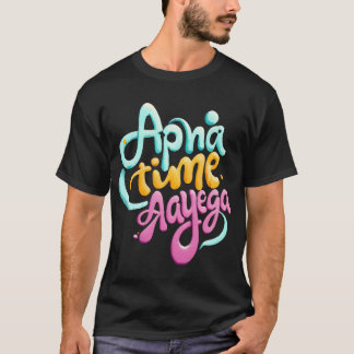 T-shirt Famille Apnaime aayega