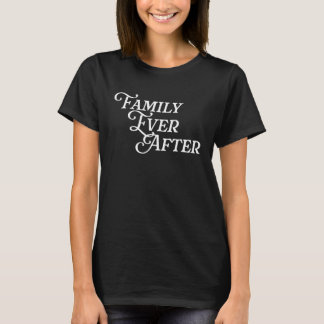 T-shirt Famille Après Adopter Le Mois D'Adoption Adopté