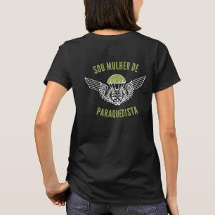 T-shirt Famille assortie Paratrooper portugais
