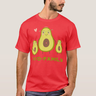 T-shirt Famille Avocado