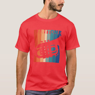 T-shirt Famille Baritone Retro