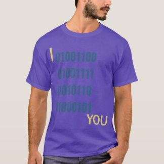 T-shirt famille BINARY LOVE