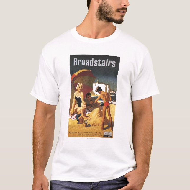 T-shirt Famille britannique du sud de chemins de fer sur (Devant)