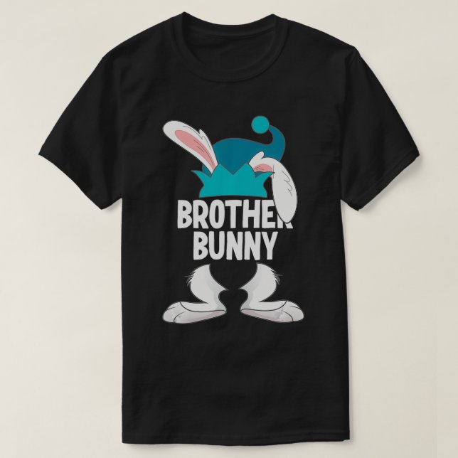 T-shirt Famille Brother Bunny Pâques (Design devant)
