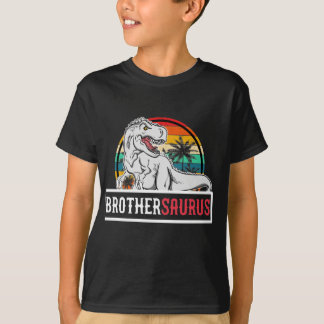 T-shirt Famille Brothersaurus T Rex Dinosaur Brother Sauru