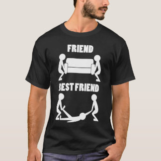T-shirt Famille Cadeau Amis Et BFF Best Friend