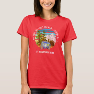 T-shirt Famille chrétienne Été Camping Van Life