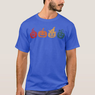 T-shirt Famille Citrouille Halloween