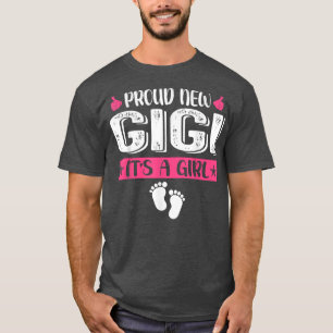 T-shirt Famille cool Fier Nouveau Gigi C'est une fille Gen