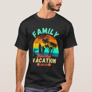 T-shirt Famille correspondant Hawaiian Vacation Group Hawa
