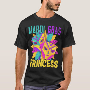 T-shirt Famille Correspondant Mardi Gras Princesse Carnava
