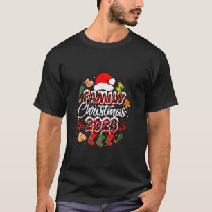 T-shirt Famille Correspondant Noël Père Noël Correspondant