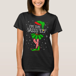 T-shirt Famille Correspondante Femmes Filles Je Suis Le Sy