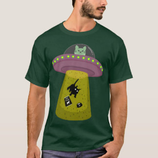 T-shirt famille de chats ufo
