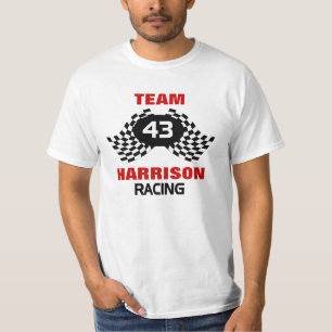 T-shirt Famille de course d'équipe