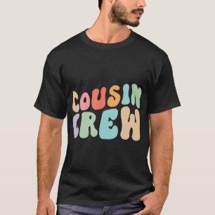 T-shirt Famille de design rétro Super de l'équipe de Cousi