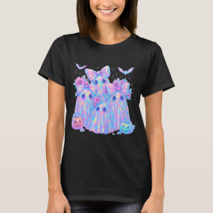 T-shirt Famille de fantômes pastel