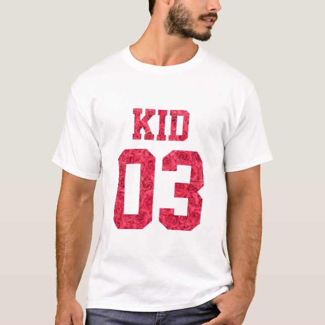 T-shirt Famille de fleurs - Enfant 01 (Devant)