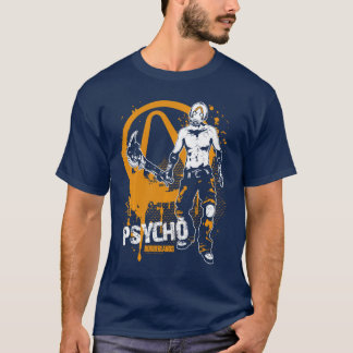 T-shirt Famille de jeu Borderlands Psycho Graffiti