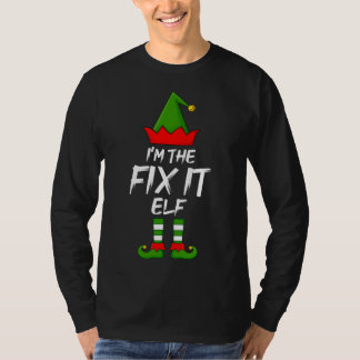 T-shirt Famille de jumelage de Noël Je suis la solution à 