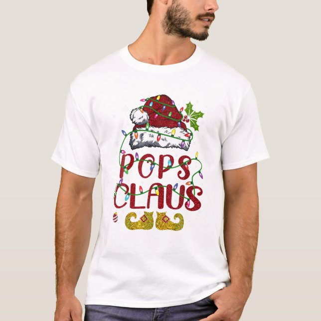 T-shirt Famille de jumelage des lumières Xmas (Devant)