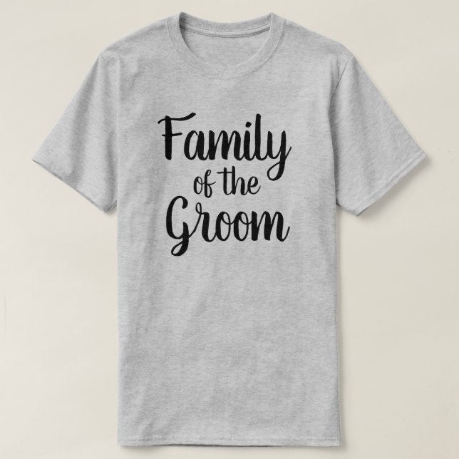 T-shirt Famille de la chambre (Design devant)