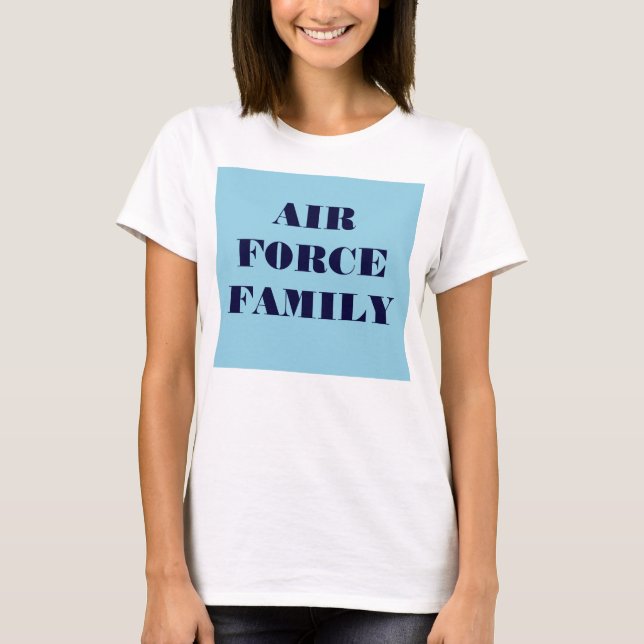 T-shirt famille de la Force aérienne (Devant)