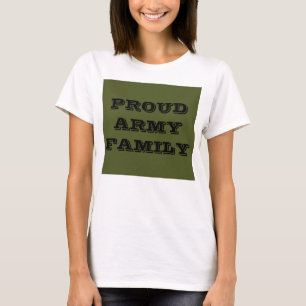 T-shirt Famille de l'armée