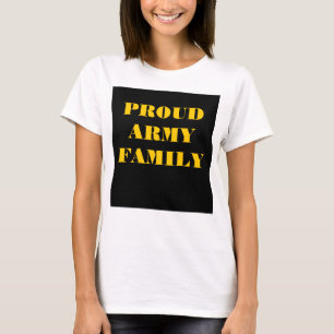 T-shirt Famille de l'armée