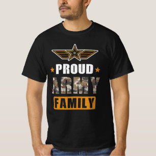 T-shirt Famille de l'Armée Fière