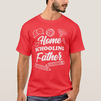 T-shirt Famille de l'école Père Papa