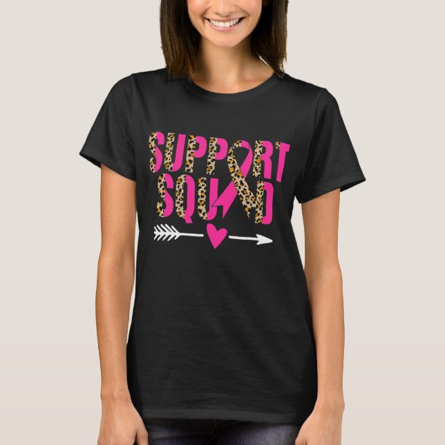 T-shirt Famille de l'Équipe de soutien à la sensibilisatio (Devant)