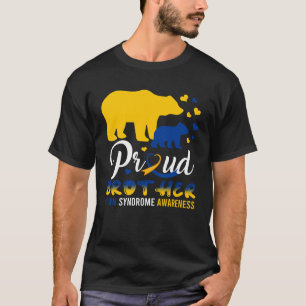 T-shirt Famille de l'ours de frère Fiers qui correspond au