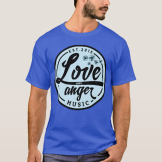 T-shirt Famille de musique Love Over Anger