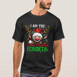 T-shirt Famille de Noël amusante Je suis le côté Hustl
