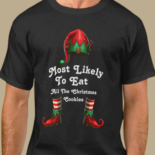 T-shirt Famille De Noël Les Plus Susceptibles D'Être Perso