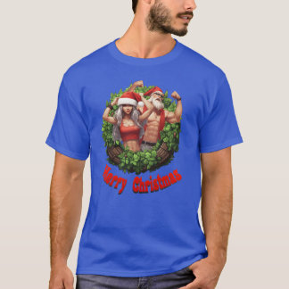 T-shirt Famille de Noël puissante
